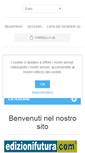 Mobile Screenshot of edizionifutura.com